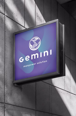 Gemini square sign